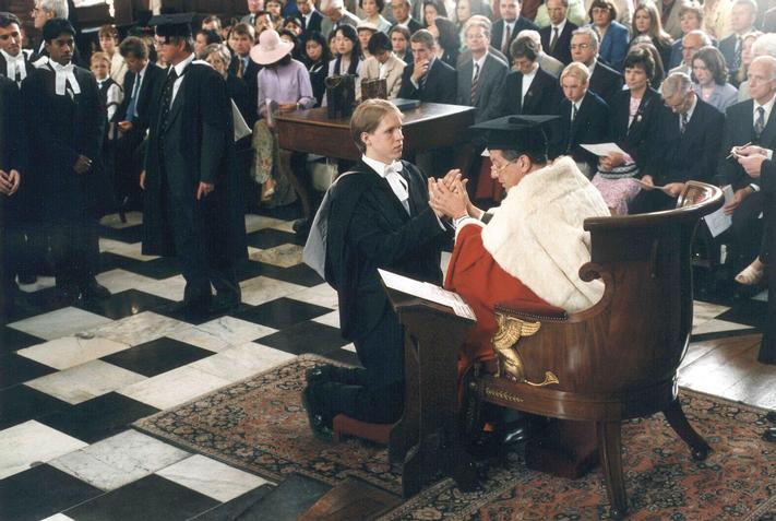 Cambridge graduation ceremony