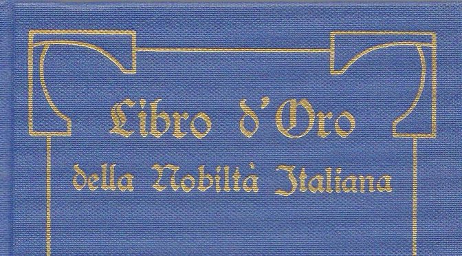 SZLACHTA WŁOSKA I JEJ HERALDYKA